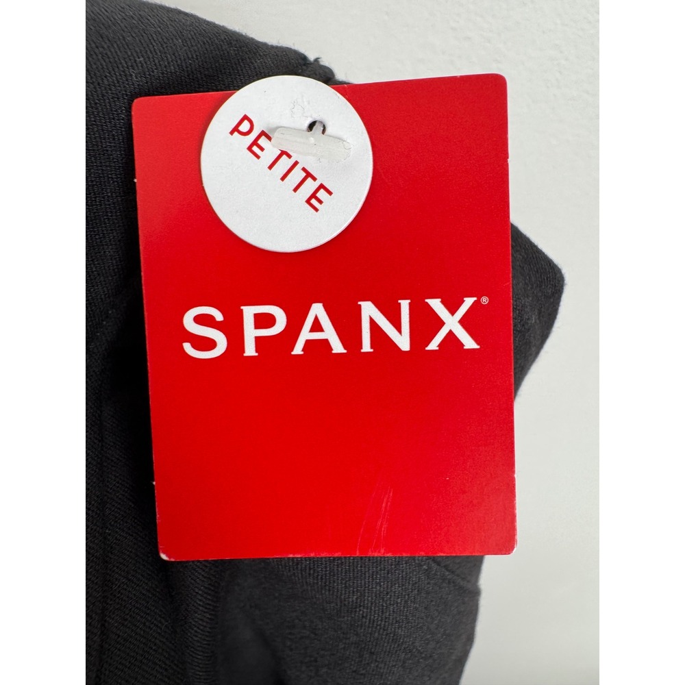 NEW Spanx On-the-Go Cropped Wide Leg Pants Black 1X Petite 20477Q - Picture 12 of 12